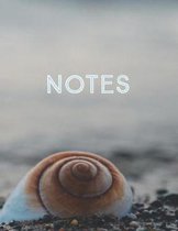 Notes Seashell Dot Grid Journal