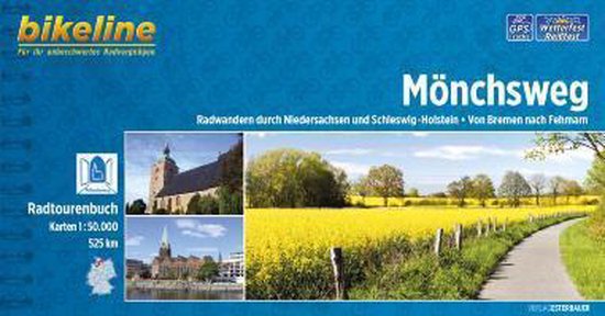 Bikeline Radtourenbuch Mönchsweg - cover