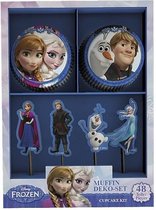 Disney Frozen cupcake decoratieset 48-delig