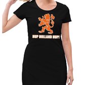 Nederland supporter jurkje Hup Holland Hup zwart voor dames - landen kleding M