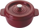 Godin Gietijzeren Kookpan - Rond - 19 cm - 2L - Rood