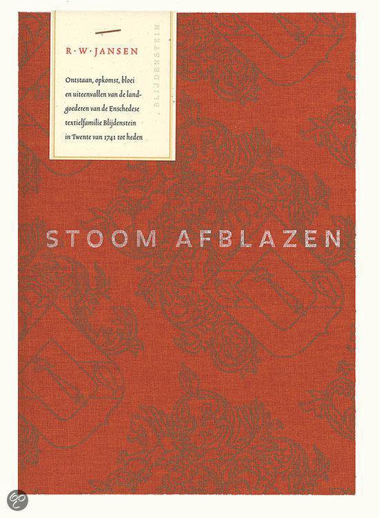 Cover van het boek 'Stoom afblazen' van Ronald Wilfred Jansen
