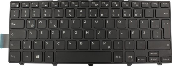 Dell CKKFP - QWERTZ Duits - Laptop Toetsenbord Verlicht (Inbouw) | bol.com