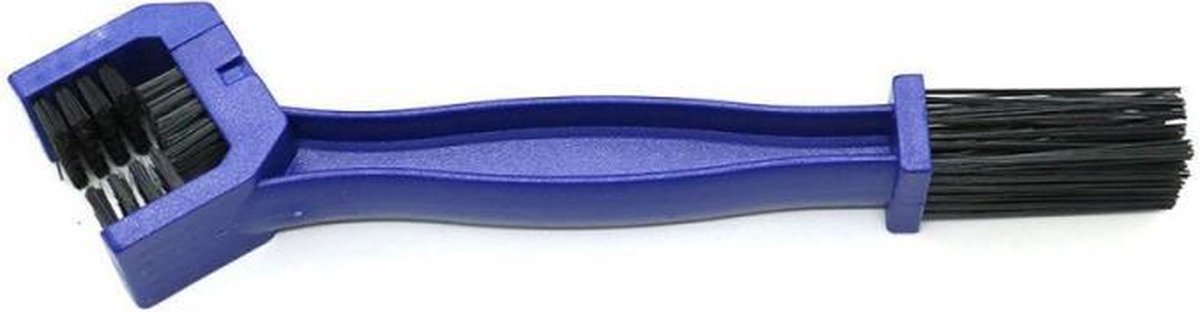Kettingborstel voor motor & fiets ketting - Ketting schoonmaken - Makkelijk in gebruik - Blauw
