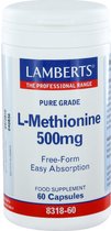 Lamberts L-Methionine 500 mg - 60 capsules - Amonozuur