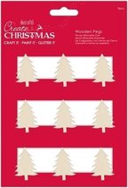 Kerstboom Schaduwbeeld Knijpers (9 stuks) - Create Christmas