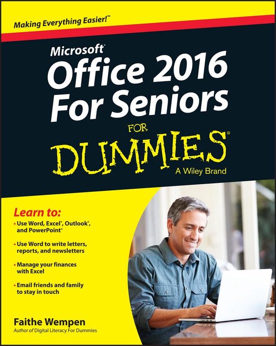 Office 2016 For Seniors For Dummies - cover