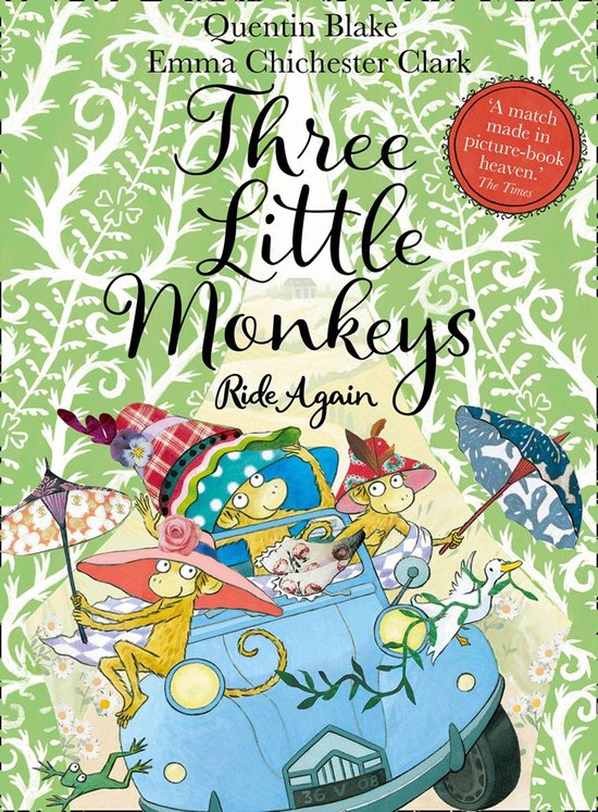 Three Little Monkeys Ride Again - cover