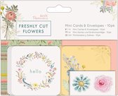 Mini Kaarten & Enveloppen (10-pak) - Freshly Cut Flowers