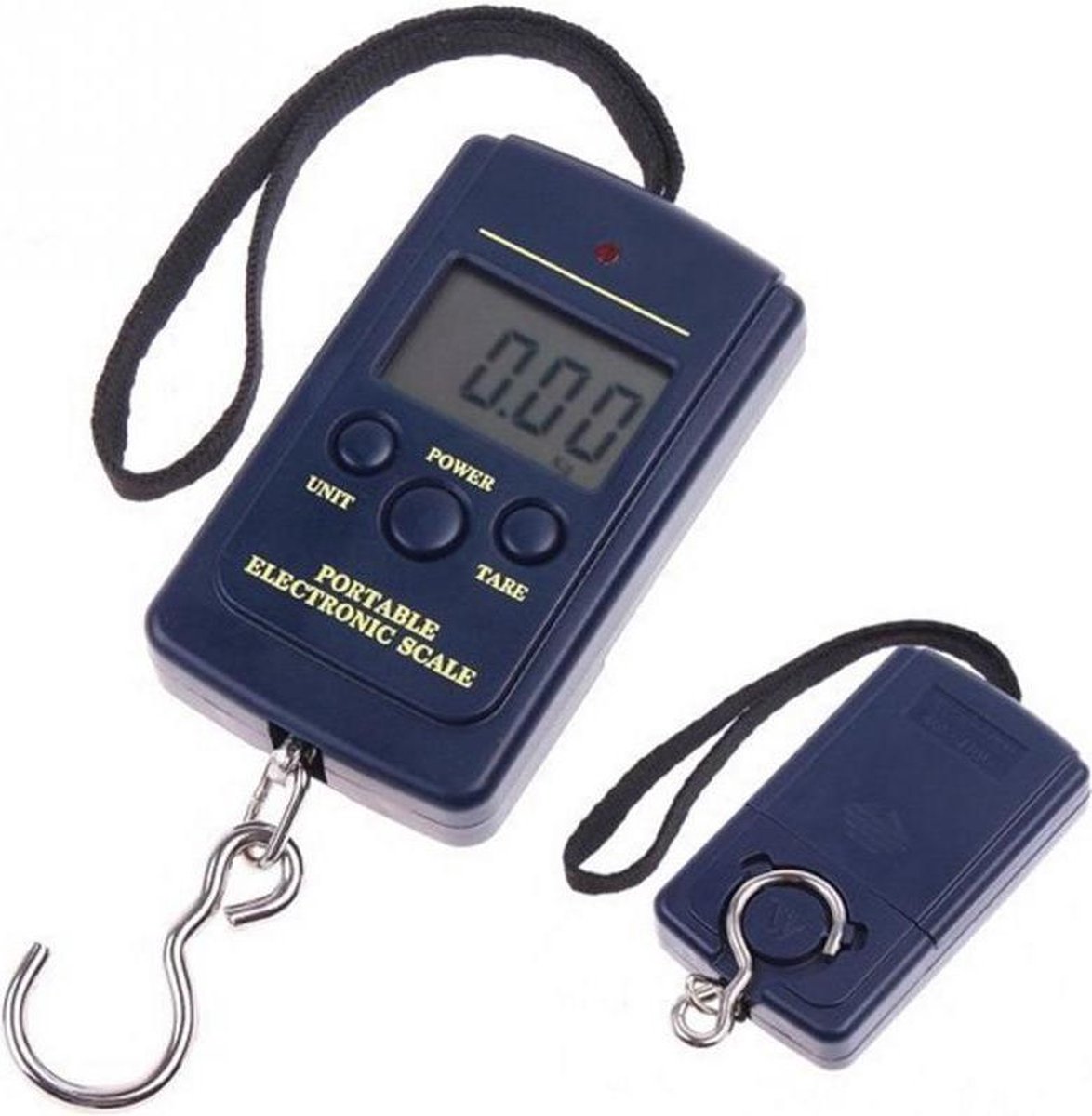 Bagage weegschaal - Digitaal LCD - Elektronische mini pocket - Zwart"