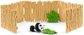 Schleich Paddock met panda 42429 - Beer Speelfiguur - Wild Life - 23 x 9 x 20 cm