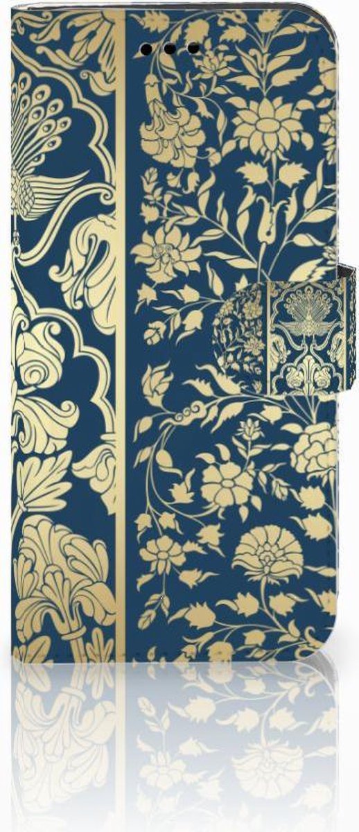 Huawei P10 Lite Hoesje Beige Flowers