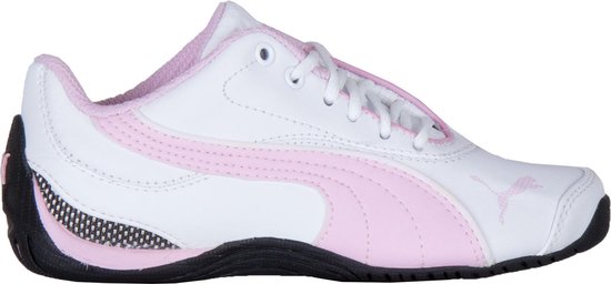 Puma Sneakers - Maat 34 - Meisjes - wit/roze | bol.com