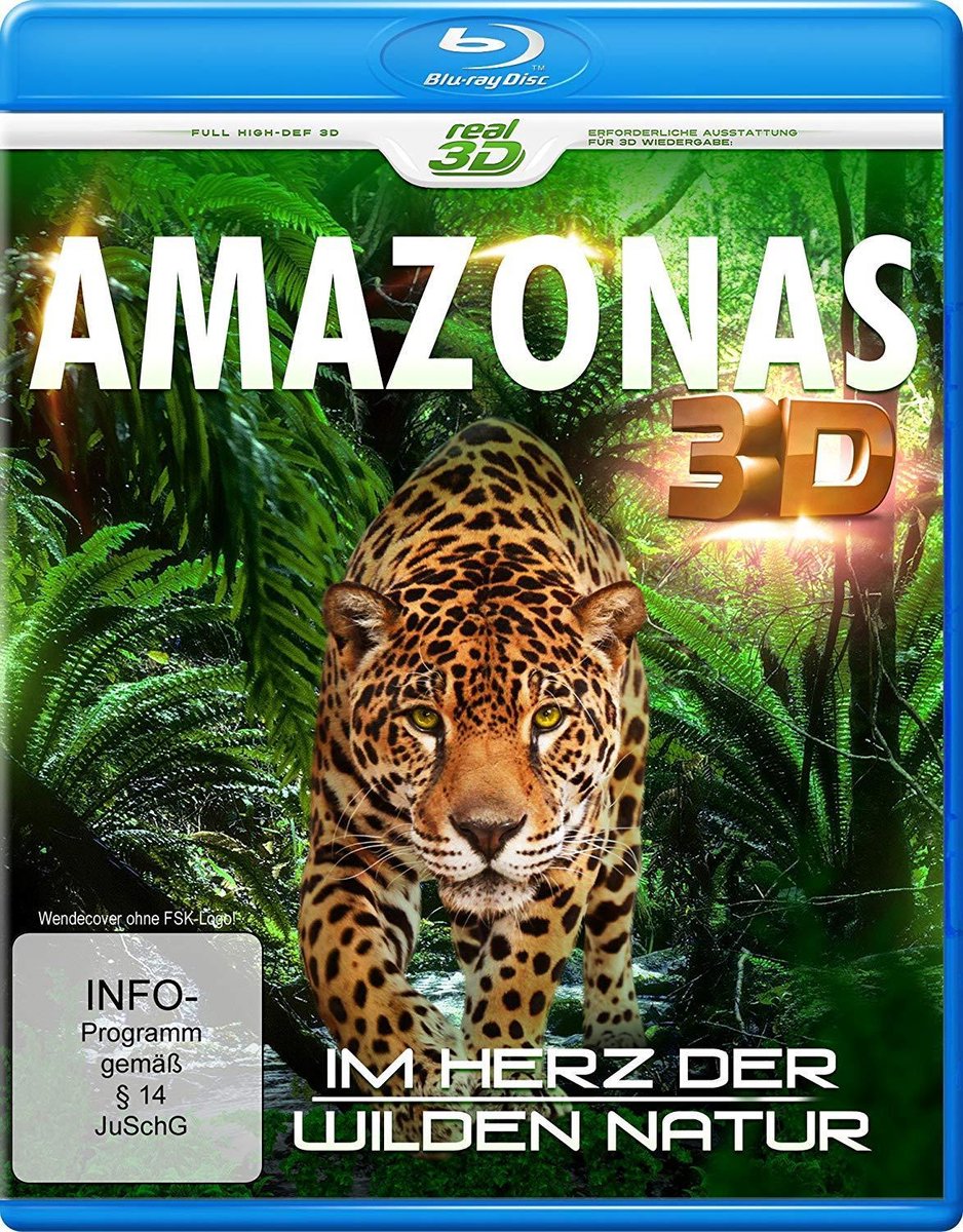 Amazonas - Im Herz der wilden Natur (3D Blu-ray)