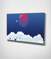 Clouds Canvas | 70x100 cm