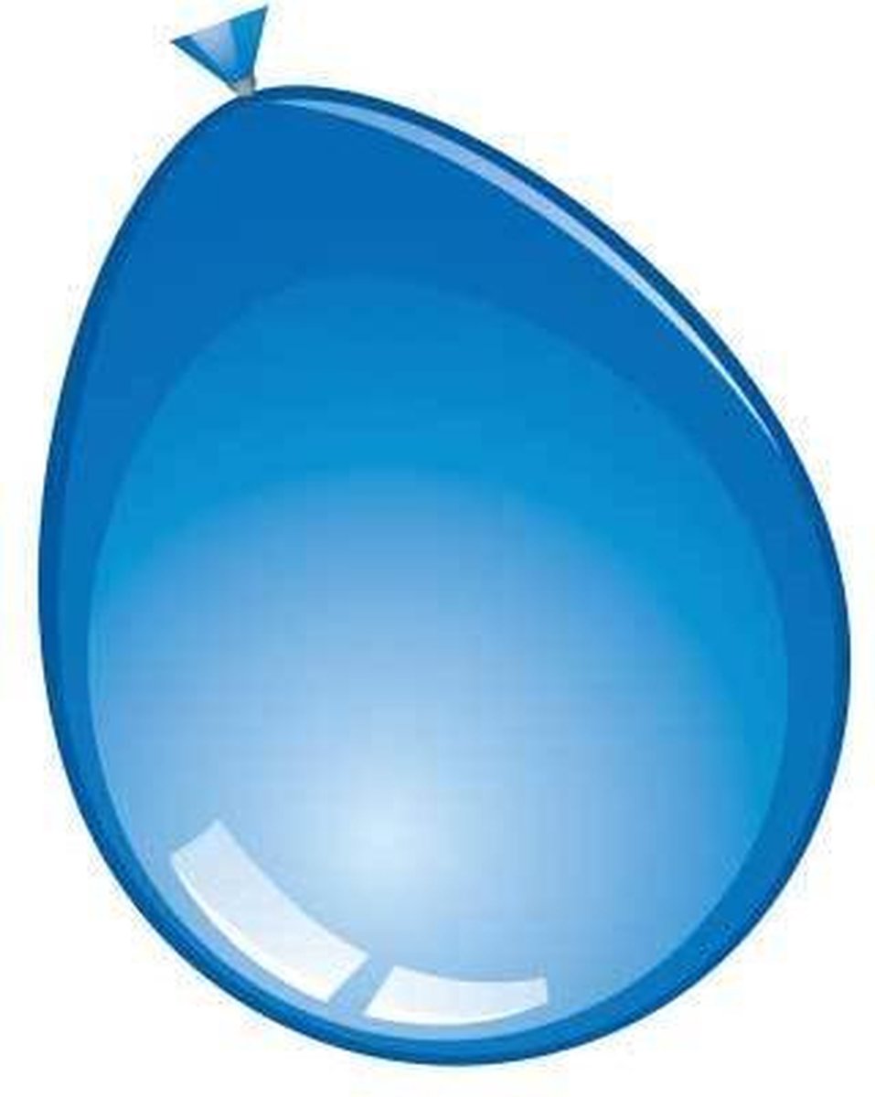 Ballonnen donkerblauw (Ø30cm, 10st)