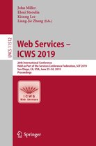 Lecture Notes in Computer Science 11512 - Web Services – ICWS 2019