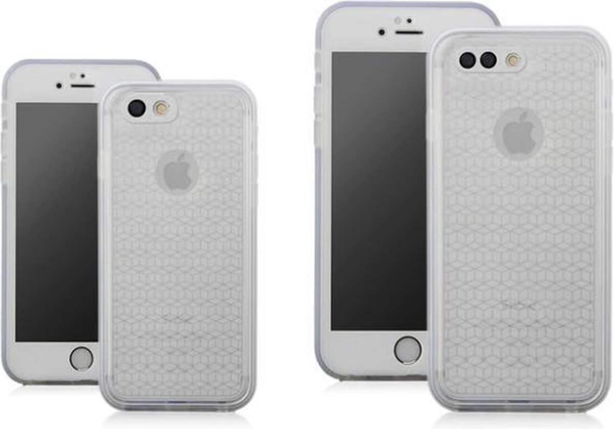Waterbestendig Telefoonhoesje Apple iPhone X / 100% waterbestendig / Met Touch ID - Waterproof Case - Wit