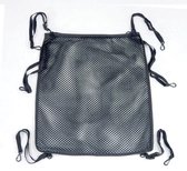 Aidapt tas voor looprek of kinderwagens - 160x100x10 mm - zwart