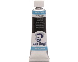 Van Gogh Aquarelverf Tube - 10 ml 701 Ivoorzwart