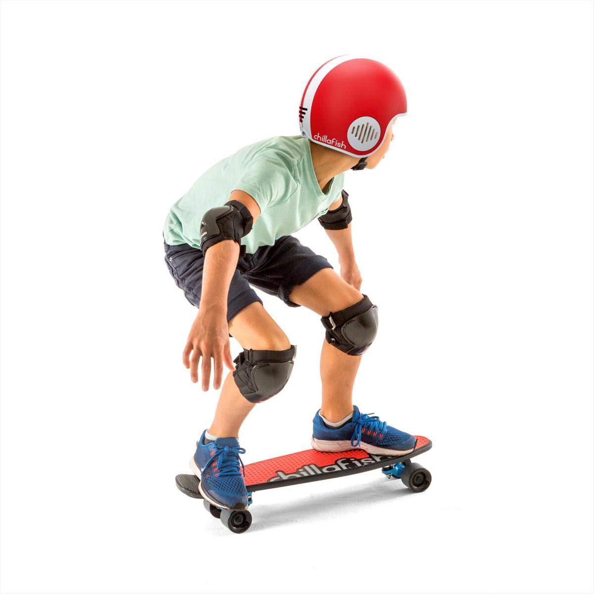 Chillafish Skateboard en Step 2-in-1 - Kinderstep omvormbaar naar Skateboard - Zwart - Jongens en meisjes 3 jaar en ouder - Verstelbaar stuur - Model Skatieskootie 2 — afbeelding 5
