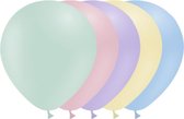 Gekleurde Ballonnen Pastel 30cm 50st
