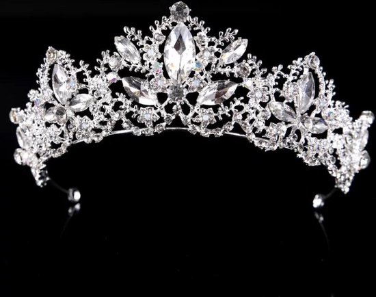 Tiara kroontje prinses, gala, bruid, queen | bol.com