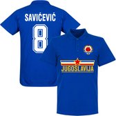 Joegoslavië Savicevic Team Polo- Blauw - XL