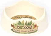 Beco Bowls - Voerbak/ Waterbak voor Honden - Zeer Sterk & Vaatwasserbestendig - Trendy in 4 Kleuren in S/M/L - Kleur: Naturel, Maat: Small