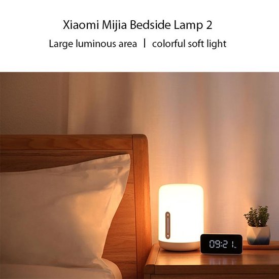 kasteel Senator knijpen Originele Xiaomi Mijia bed Lamp 2 LED nacht lichte aanraking & slimme  App-bediening | bol.com