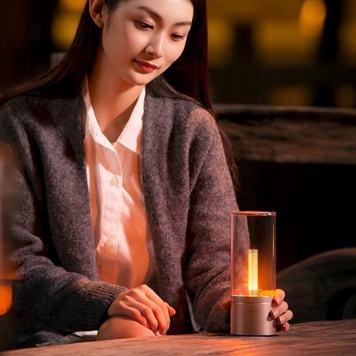 Originele Xiaomi Yeelight slimme kaars licht traploos dimmen sfeer Lamp