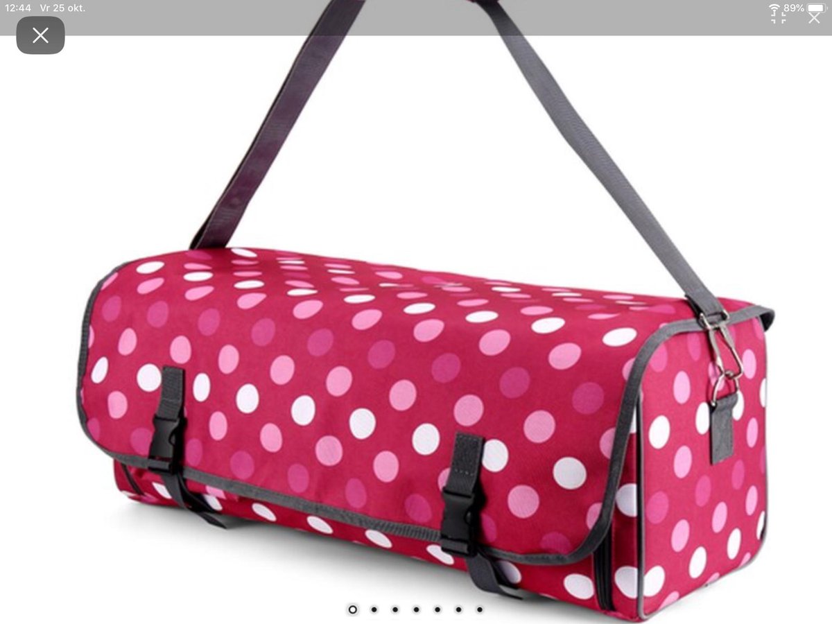 Babysnap Opbergtas voor Snijplotters - 57 x 23 x 23 - Rood