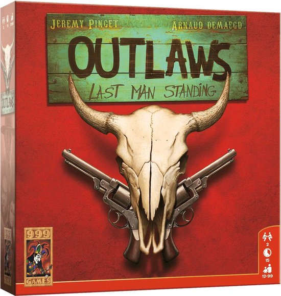 Thumbnail van een extra afbeelding van het spel Outlaws Bordspel