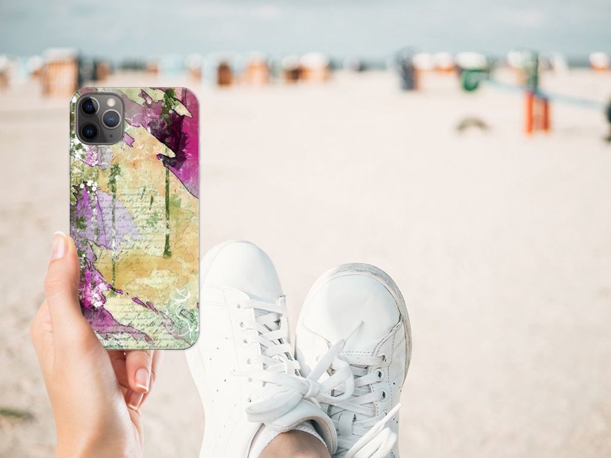 Hoesje maken Apple iPhone 11 Pro Max Letter Painting