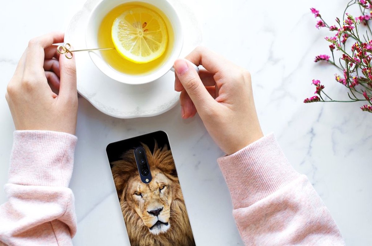 OnePlus 7 Pro TPU Hoesje Leeuw