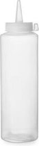 Hendi Dispenser Flacon Transparant - 0,35 Liter - Ø5,5x(H)20,5cm