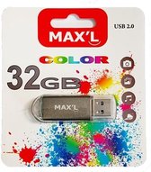 Maxell MAXL85404, 32 Go, USB Type-A, 2.0, Casquette, Gris
