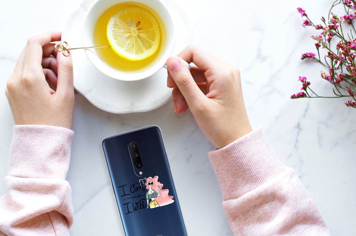 OnePlus 7 Pro Telefoonhoesje met Naam i Can