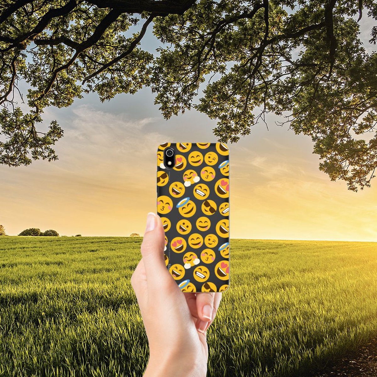 Xiaomi Redmi 7A TPU bumper Emoji