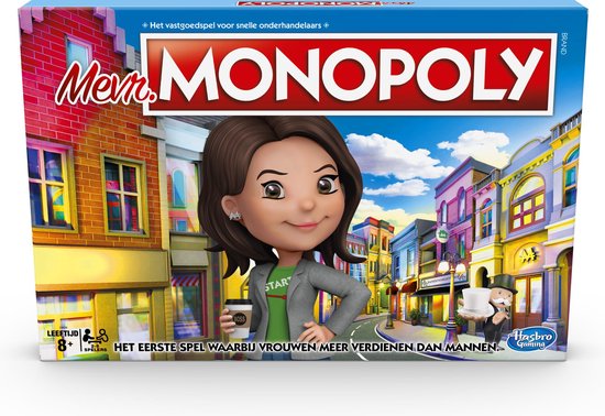 Thumbnail van een extra afbeelding van het spel Mevrouw Monopoly - Bordspel