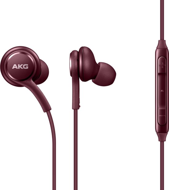 Samsung Earphones tuned by AKG - 3.5mm in-ear - rood (burgandy) | bol.com