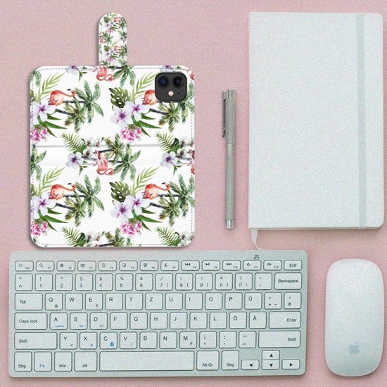 Coque Téléphone Apple iPhone 11 Protection Téléphone Palms Flamingo