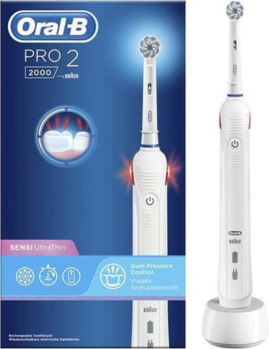 demonstratie uniek Verwacht het Oral-B PRO 2 2000 - Elektrische Tandenborstel | bol.com