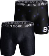 Bjorn Borg Heren 2Pack Short 1941-1159-90651-XL (7)