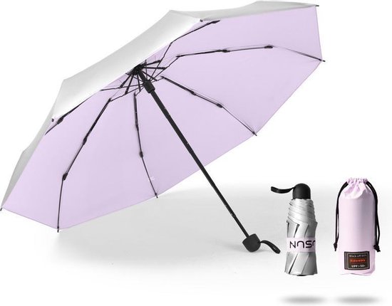 Overweldigend kan niet zien Uitleg Kidorable lichtgewicht UV-bescherming reisparaplu( licht paars ) | bol.com