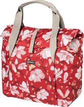 Basil Magnolia Fietsshopper - Enkele fietstas - Rood - 18 Liter