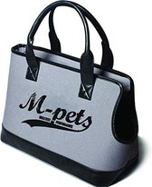 M-pets hondendraagtas stijlvol grijs Swan 41x18x28cm