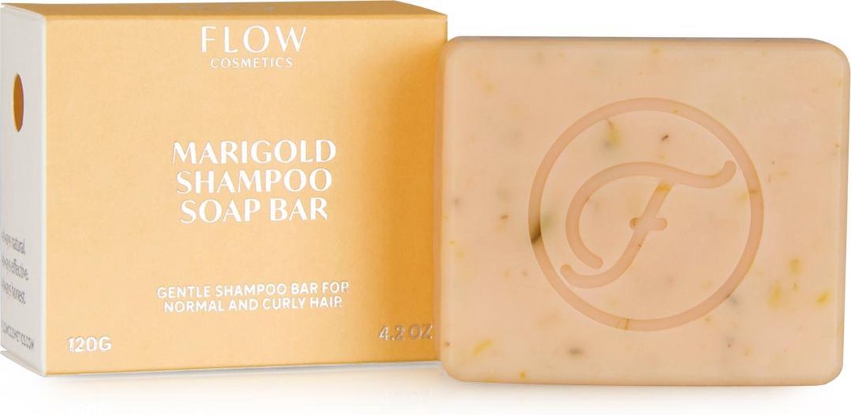 Shampoo bar MARIGOLD - shampoo krullend haar - Zero waste - Vegan - Biologisch - 120gr