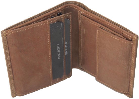 OI Oi Unisex Billfold Marron