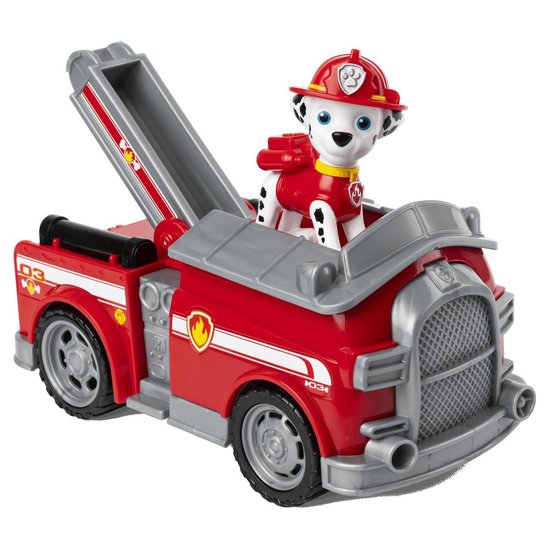 PAW Patrol brandweerauto met Marshall